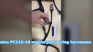 Komatsu PC210-10 εξαρτήματα καλωδίωσης κινητήρα 6755-81-9310