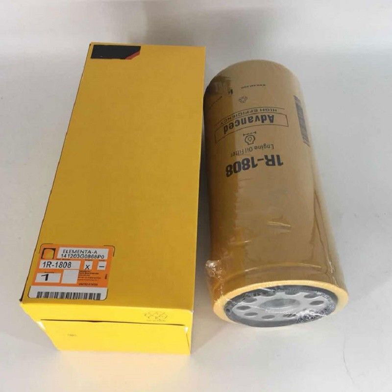 Εναλλακτικά για φορτιστή τροχών 1R1808 Φίλτρο καυσίμου Φίλτρο πετρελαίου ντίζελ για την Caterpillar