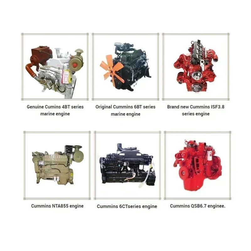 Πρωτότυπο K19 KTA19 QSK19 Μέρη κινητήρα ντίζελ 4953348 Τεχνουργήματα ακοντικού άξονα για την Cummins