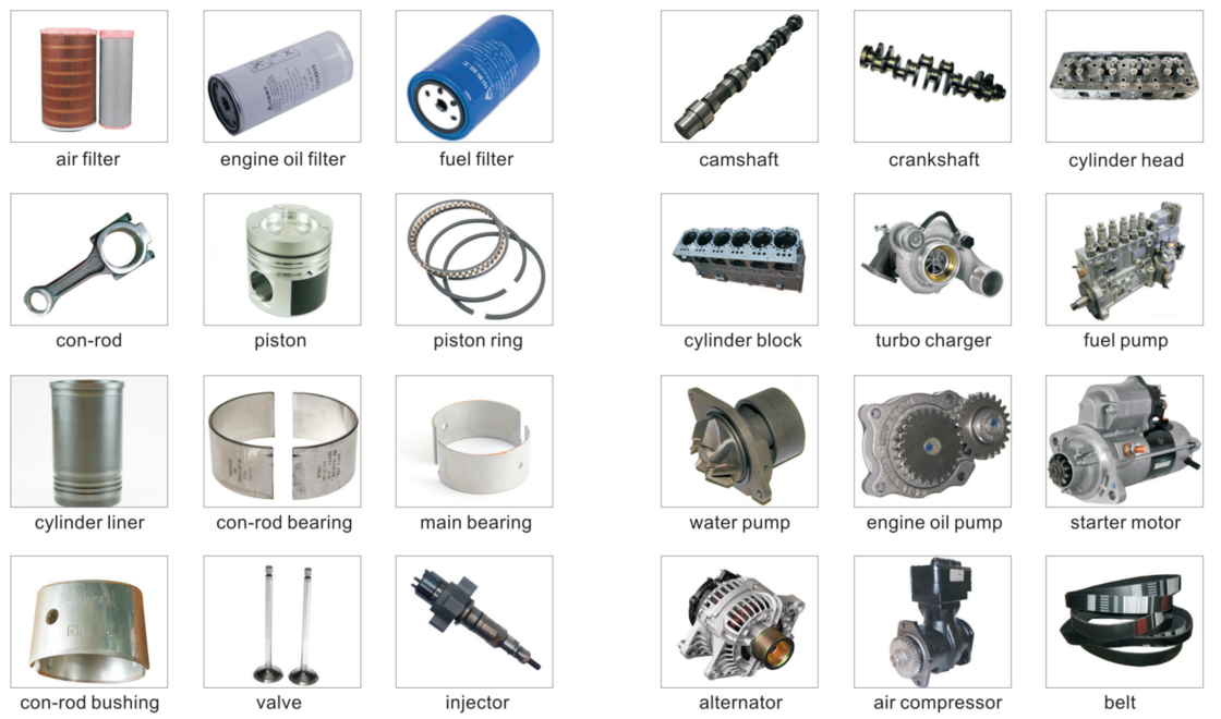 ISUZU κινητήρας 4bg1 4bg1t Hitachi Zax120 Zx120 γνήσια εξαρτήματα γνήσιο τροχαίο άξονα 8971720400