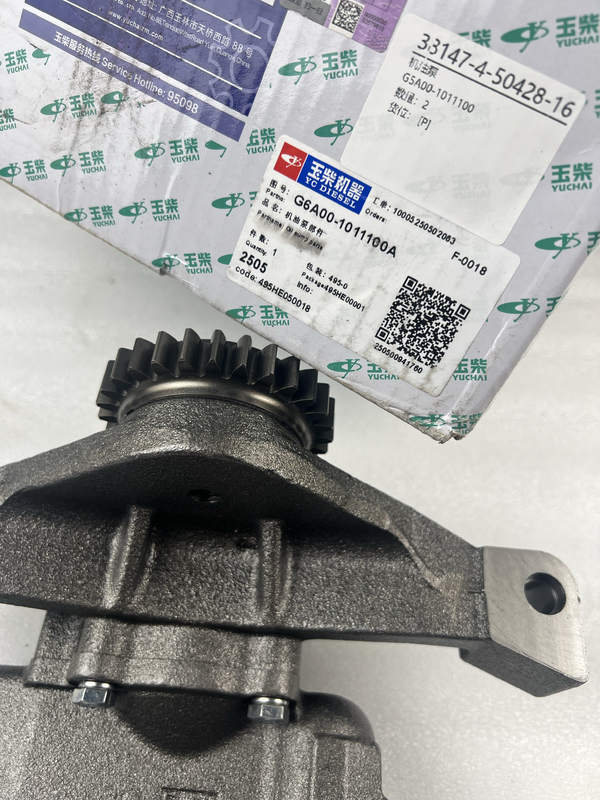 Ανταλλακτικά κινητήρα Yuchai YC6G260N Original G6A00-1011100A Ανταλλακτικά φορτηγών Κιτ επισκευής Αντλία λαδιού κινητήρα για Ανταλλακτικά λεωφορείων YUTONG